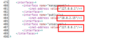 IP アドレスの設定例（２）